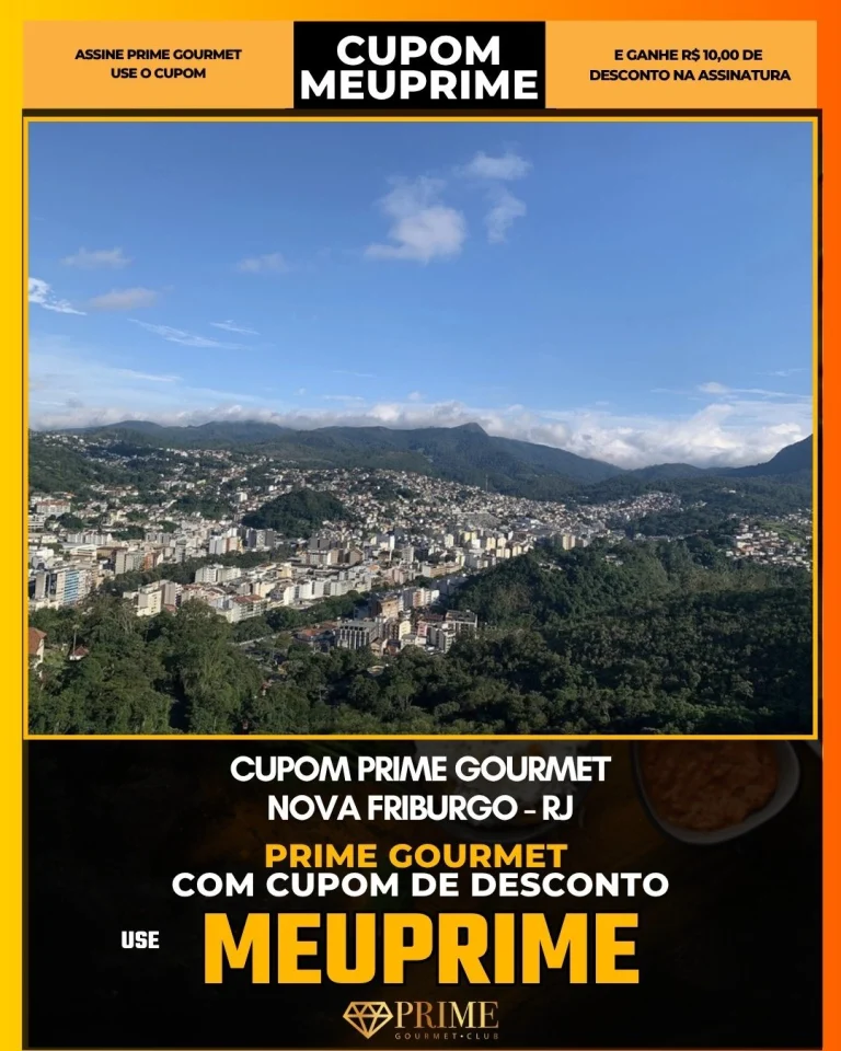 Cupom Prime Gourmet Teresópolis