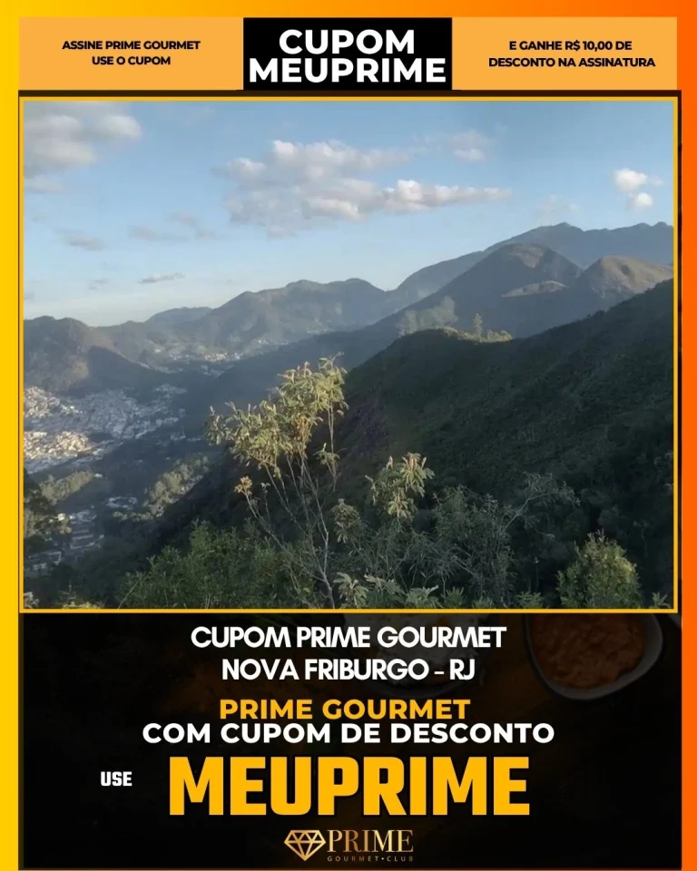Cupom Prime Gourmet Teresópolis