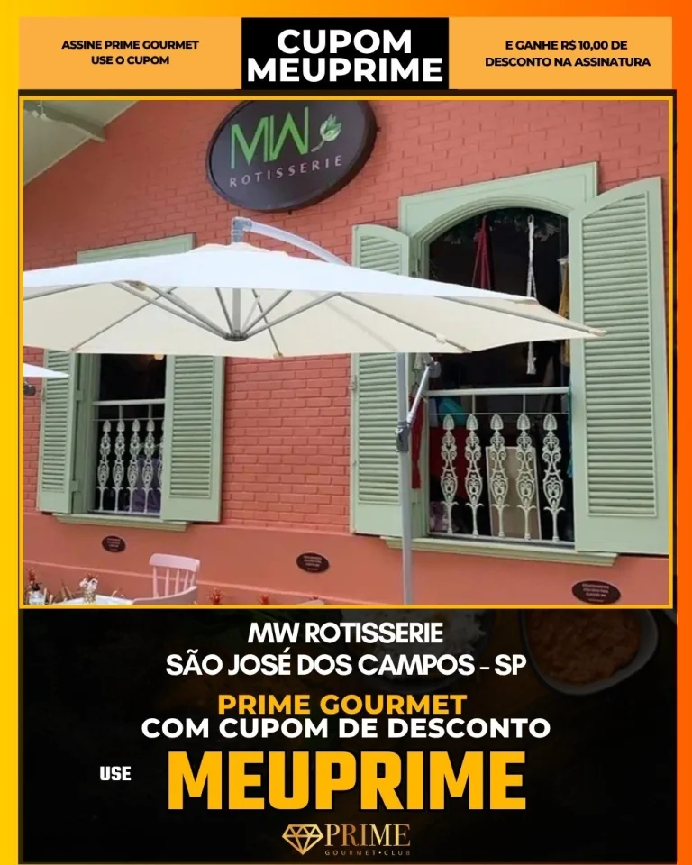 Cupom de Desconto Prime Gourmet