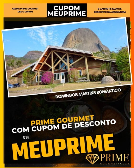 prime gourmet cupom meuprime domingos martins romântico