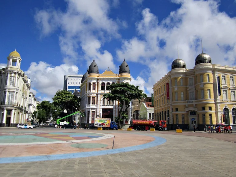 Marco Zero, no Recife Antigo