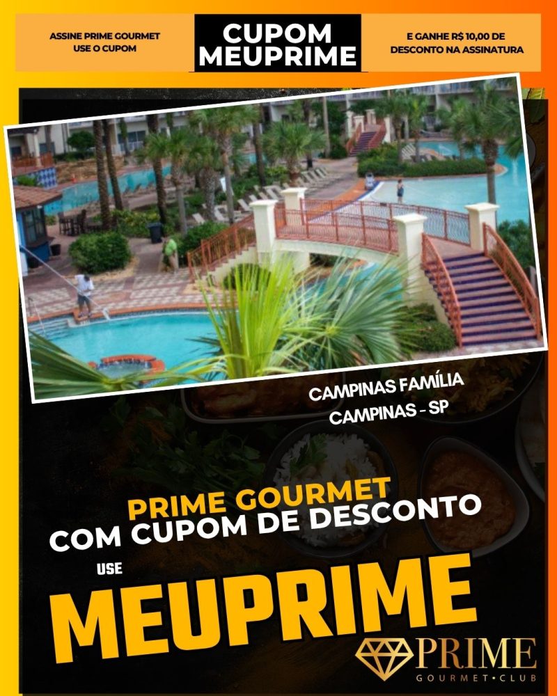 prime gourmet cupom meuprime campinas família